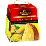 PANDORO BATTISTERO CON CREMA AL LIMONE E SCORZE LIMONE CANDITE GR. 750