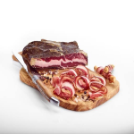 PANCETTA DI VITELLO AFFUMICATA HALAL KG. 1.5