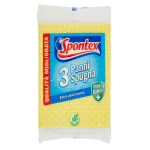 PANNO SPUGNA SPONTEX 3 PEZZI